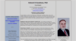 Desktop Screenshot of doctoregoodman.com